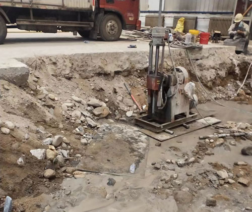 临汾公路下沉压浆